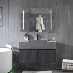 ANTINOLLI KSV-6064 - Функционален комплект мебели за баня от PVC